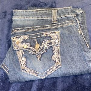 ND Weekend Jeans Embellished Womens Blue Jean Size 12 Bling Western